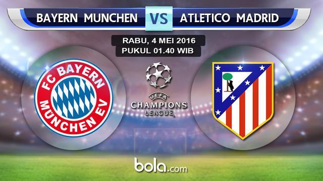 Bayern Munchen Vs Atletico Madrid (bola.com/Rudi Riana)