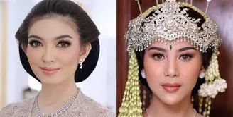 Lihat di sini beberapa potret detail makeup flawless para public figure saat pakai kebaya.