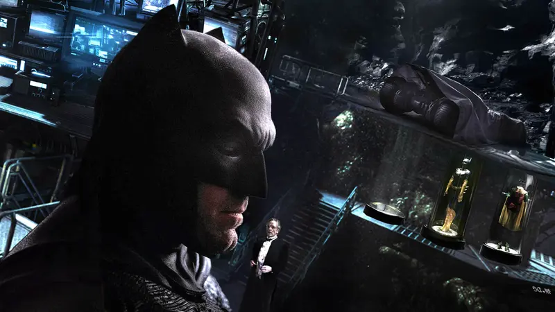 Ben Affleck dalam film Batman v Superman: Dawn of Justice.
