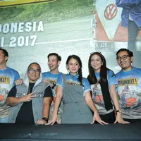 Dalam film Berangkat ini terdapat empat karakter yang terdiri dari Jano, Joana, Dika, dan Gimbal. Naya pun akhirnya mengadakan proses casting yang pada akhirnya menemukan para pemainnya.  (Adrian Putra/Bintang.com)