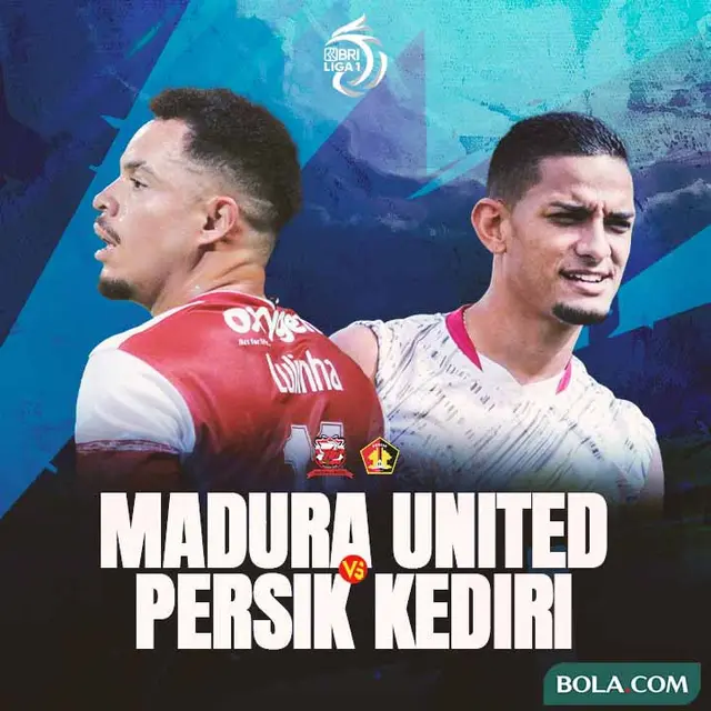 Liga 1 - Duel Antarlini - Madura United Vs Persik Kediri