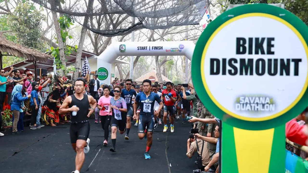 Savana Duathlon di Alas Purwo Banyuwangi Sukses Menyedot Perhatian Pecinta Olahraga