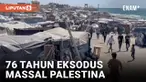 Di saat konflik Palestina-Israel memasuki hari ke-222 pada Rabu (15/5), warga Palestina memperingati 76 tahun peristiwa Nakba, yakni eksodus massal warga Palestina yang terjadi pada 1948 setelah berdirinya negara Israel.
