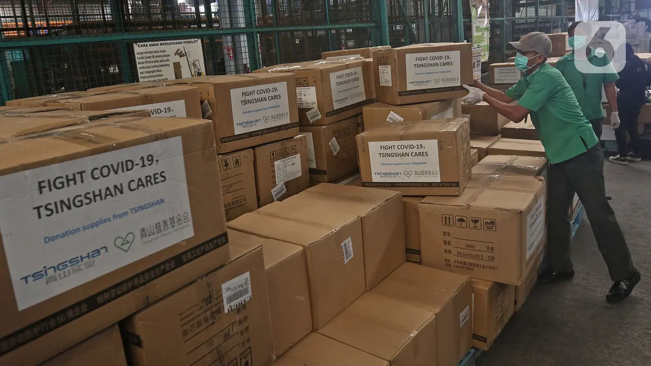 Investor China Bantu 40 Ton Alkes Atasi COVID-19 di Indonesia