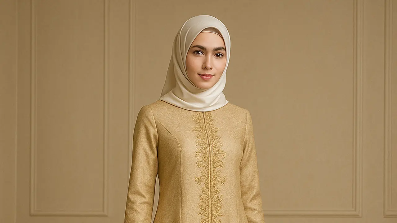 Model Tunik Batik Simpel tapi Mewah