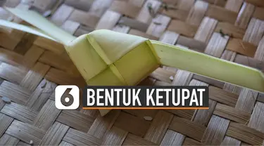 Ternyata ketupat di Indonesia bentuknya variatif.