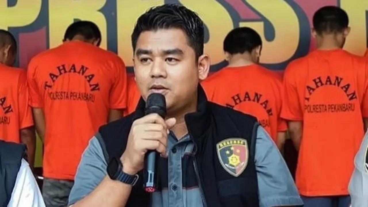 Kasat Reskrim Polresta Pekanbaru Kompol Bery Juana Putra SIK.