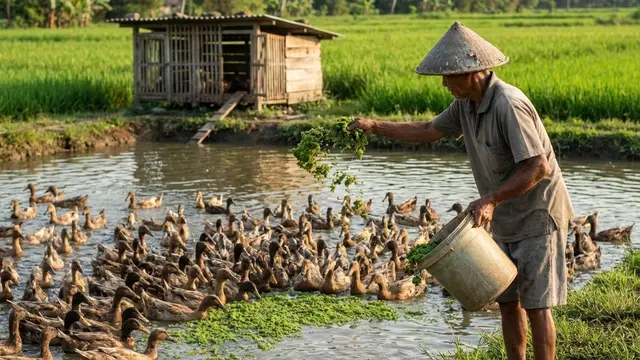 Tanaman Pakan Tambahan untuk Bebeka