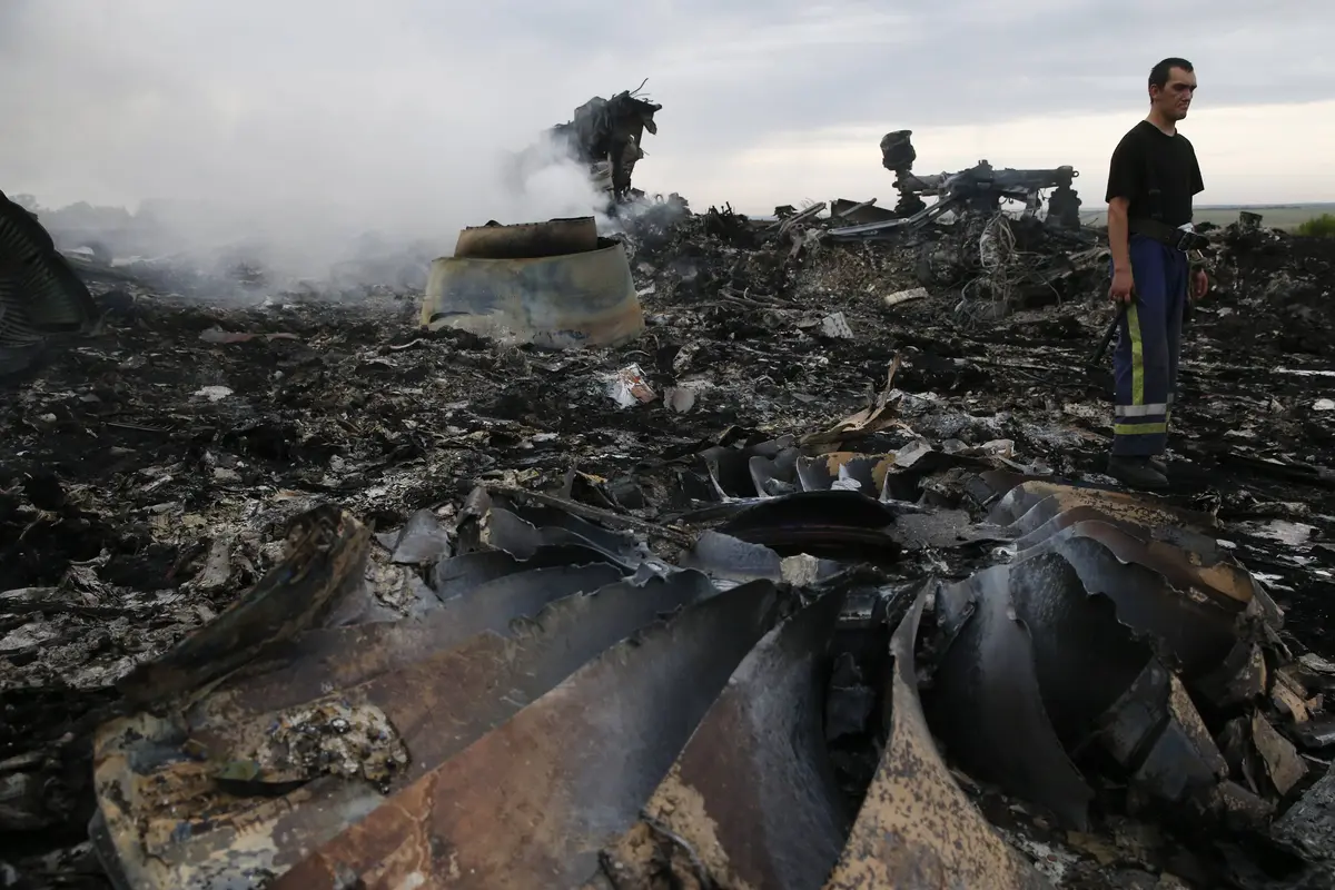 Begini Kondisi Malaysia Airlines MH-17 Pasca-ditembak Jatuh
