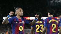 Hasil Liga Spanyol: Barcelona Sapu Bersih Kandang, Raphinha Bersinar di Tengah Perpisahan Emosional Lewandowski