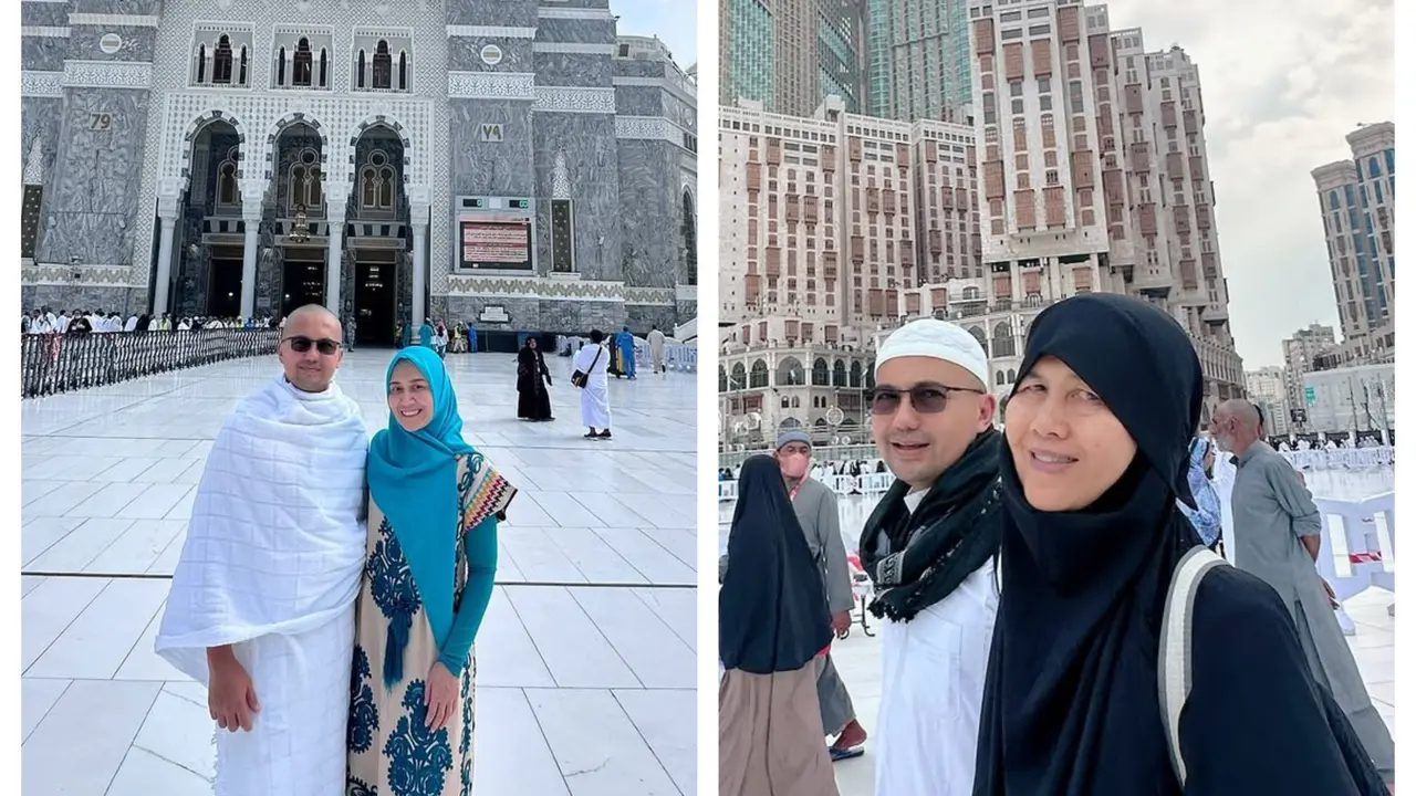 Sahrul Gunawan Umrah Bareng Istri dan Mertua