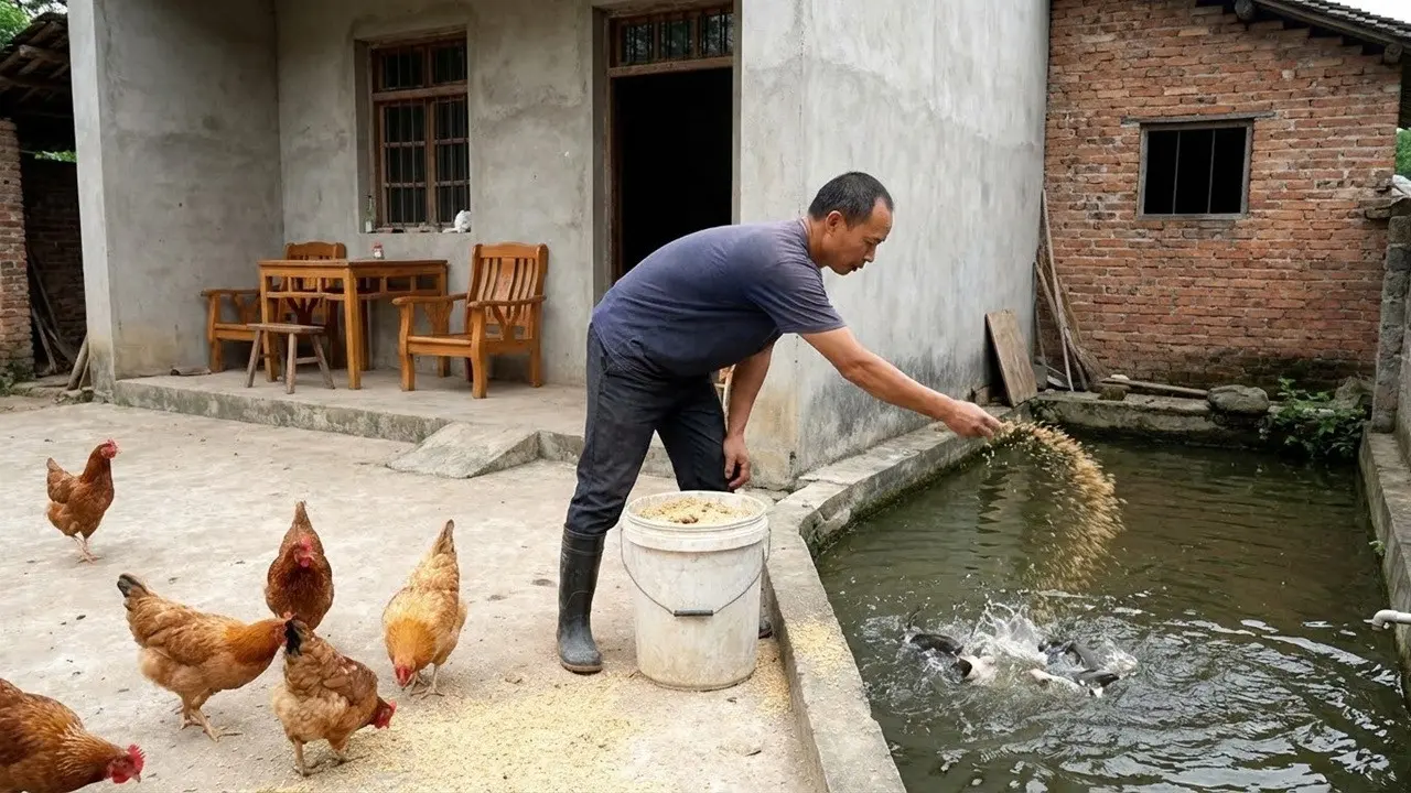 Pakan Ternak yang Bisa untuk Ayam Sekaligus Ikan