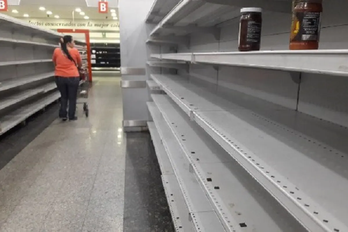 Kelangkaan pangan di Venezuela, menyusul krisis ekonomi dan politik yang terjadi di negara tersebut (AFP Photo)