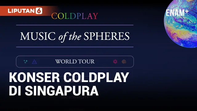 Harga Tiket Konser Coldplay di Singapura Mulai dari Rp758 Ribu