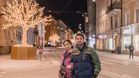 Raffi Ahmad dan keluarga di Austria (Instagram/raffinagita1717)