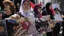 Laporan tersebut memperkirakan kelaparan akan meluas, ke wilayah-wilayah lain di Jalur Gaza, yang kini dalam blokade ketat militer Israel. (AP Photo/Nasser Nasser)