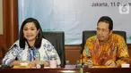 VP Marketing Airy, Ika Paramita memberi keterangan pers terkait kerja sama BPJamsostek dengan PT Airy Nest Indonesia di Jakarta, Rabu (11/12/2019).  Airy Rooms menawarkan bentuk kerjasama dengan cara menawarkan perlindugan jaminan tenaga kerja di mitra-mitra properti. (Liputan6.com/Fery Pradolo)