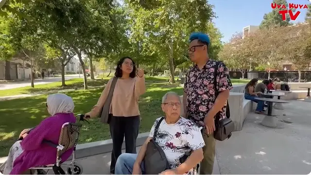 6 Potret Cinta Kuya Ajak Kakek-Nenek Melihat Kampusnya di Amerika, Tuai Pujian