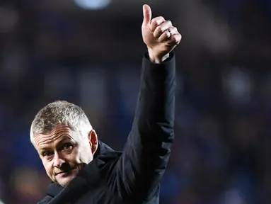 Ole Gunnar Solskjaer - Ole yang menggantikan Mourinho awalnya sukses membuat penampilan Setan Merah jauh lebih baik. Namun sayang kini ia terancam dipecat lantaran sederet hasil buruk. Sejauh ini Ole juga belum mempersembahkan satu gelar juara pun untuk MU. (AFP/Marco Bertorello)