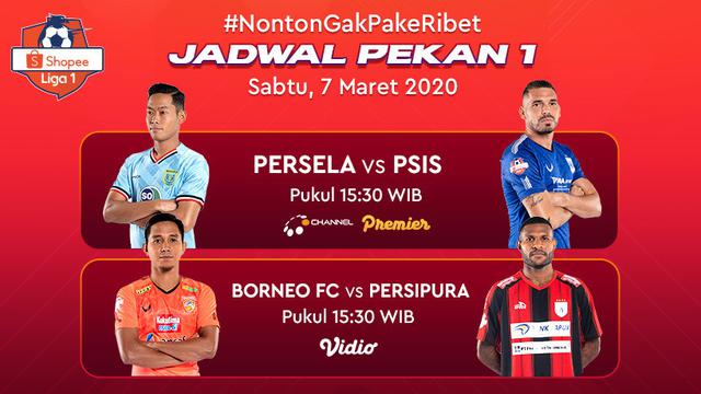 Shopee Liga 1 2020 Duel Persela VS PSIS Akan Ditayangkan Hanya di Vidio. sumberfoto: Vidio