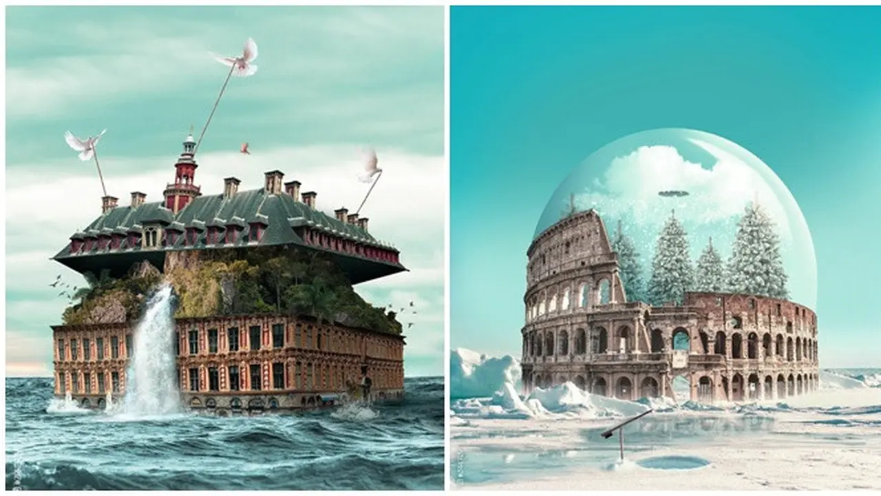 6 Karya Seni Digital Seniman Ini Bak Jepretan Kamera, Detailnya Bikin Takjub