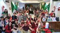 Gibran Hadiri Acara Natal di GKI Wahid Hasyim, Bicara Peran Anak Muda