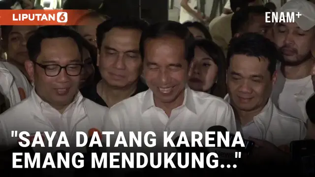VIDEO: Jokowi Ikut Kampanye Ridwan Kamil, Tegaskan Mendukung Penuh