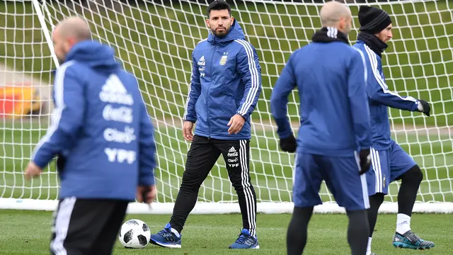 Lionel Messi Bersiap Untuk Pertandingan Persahabatan Argentina
