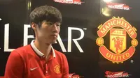 Mantan Pemain Manchester United Park Ji Sung (Liputan6.com / Zainul Arifin)