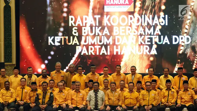 Hanura Gelar Rapat Koordinasi DPD Partai Seluruh Indonesia