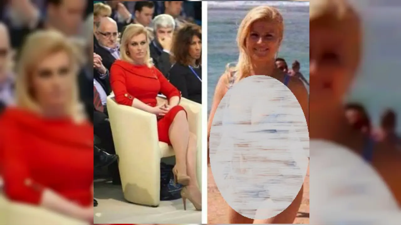 Fakta dibalik Foto Heboh Presiden Kroasia Berbikini Seksi