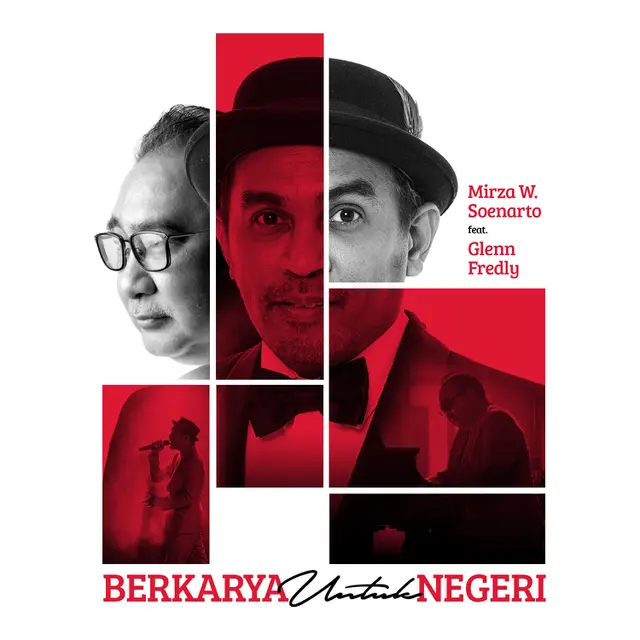 Kolaborasi Mirza W. Soenarto menyanyikan lagu bareng Glenn Fredly