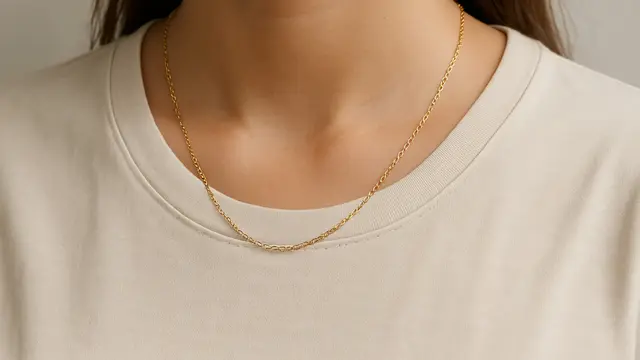 7 Model Kalung Emas yang Nyaman Dipakai Sehari-hari, Tetap Modis Tanpa Ribet
