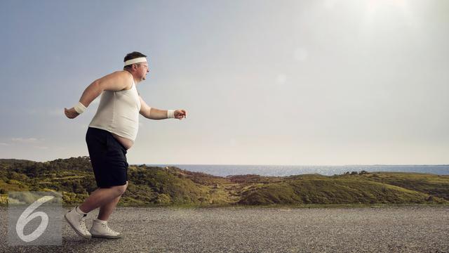 Foto Orang Lari Lucu