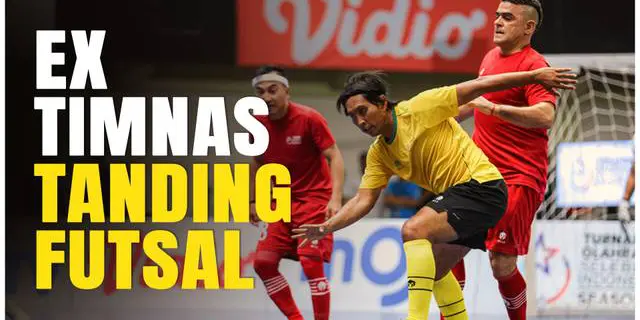 VIDEO: Momen Para Ex Timnas Indonesia Bermain Futsal di TOSI Season 3 2024