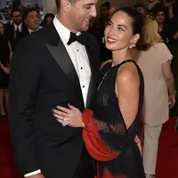 Olivia Munn dan Aaron Rodgers rupanya penggemar berat Star Wars, hal ini dibuktikan oleh sang aktris di akun instagram miliknya @oliviamunn. Keduanya sangat siap menyambut ‘Star Wars: The Force Awaken’. (Bintang/EPA)