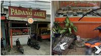 Potret Warung Makan Padang – Jawa Ini Bikin Dahi Berkerut. (Sumber: Instagram/kementrian_humor_indonesia dan X/recehtapisayng)