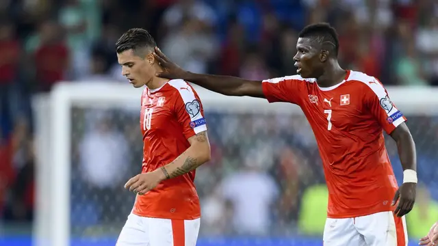 Swiss vs Portugal. (AFP)