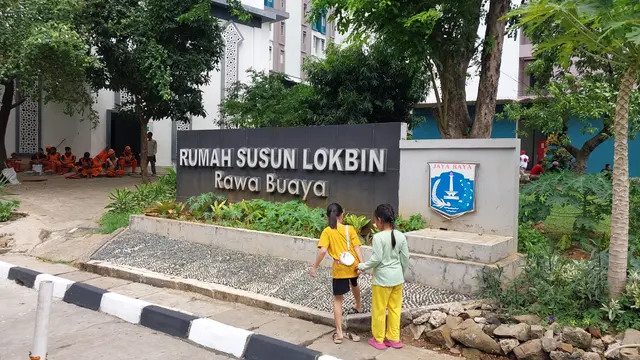 Rumah Susun Rawa Buaya, Jakarta Barat. (Arief/Liputan6.com)