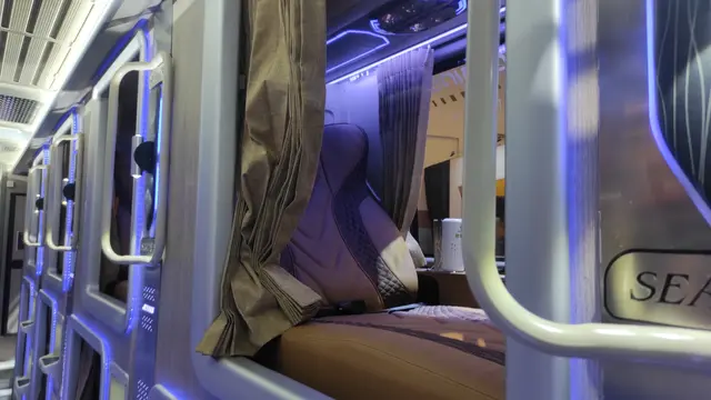 Deretan Bus Mewah yang Cocok Dipakai Sultan (Arief A/Liputan6.com)