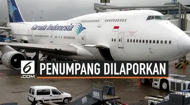 Sejumlah karyawan Garuda Indonesia melaporkan unggahan Rius Vernandes tentang kertas menu di kelas bisnis penerbangannya.