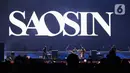 Di akhir penampilan, Saosin membawakan tiga lagu hits mereka, yakni Voices, 7 Years, dan You're Not Alone. (Liputan6.com/Herman Zakharia)