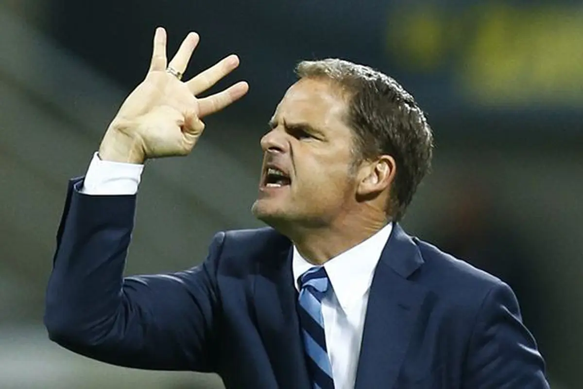 Pelatih Inter Milan Frank de Boer (Reuters / Alessandro Garofalo)