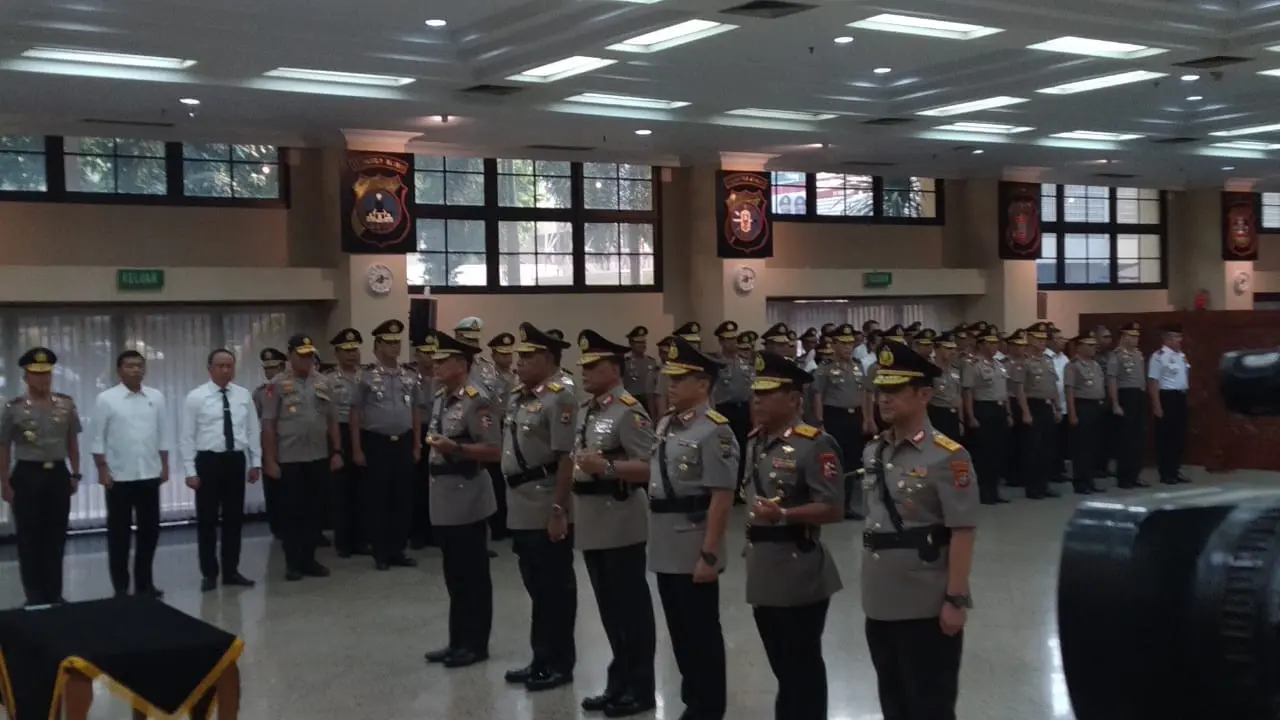Pelantikan Tiga Kapolda