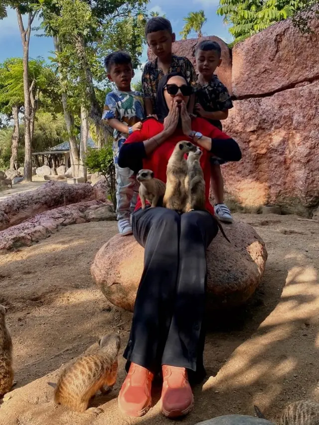 Paula Verhoeven Liburan ke Bali Bersama Kedua Putranya. [@paula_verhoeven]