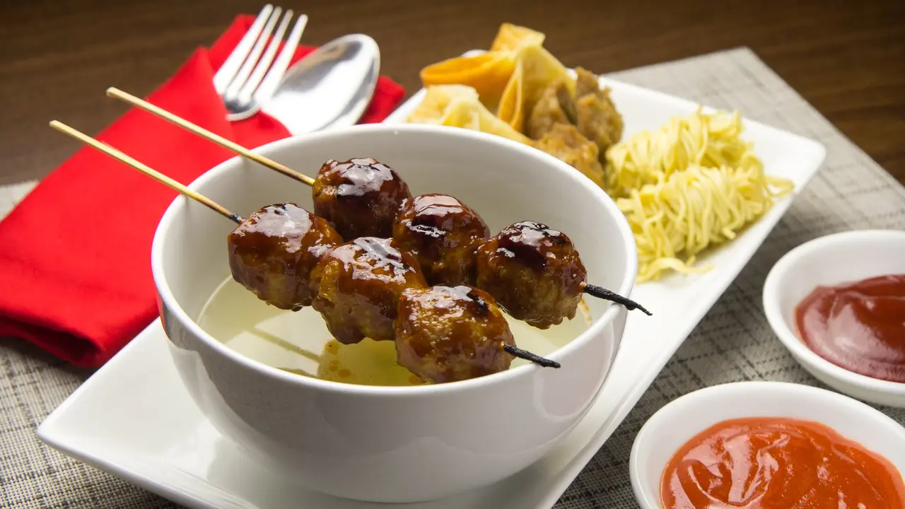 bakso tempe  bakar