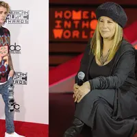Justin Bieber, terus mengembangkan kariernya di bidang musik. Berbagai cara dilakukan Justin, dan salah satunya adalah bertemu dengan seorang penyanyi legendaris, Barbra Streisand. (AFP/Bintang.com)