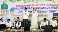 Arahan Bupati Lumajang Thoriqul Haq memberikan arahan terhadap ratusan calon jamaah haji  yang akan berangkat ke tanah suci (Istimewa)