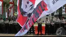 Menurut Kepala Kepolisian Negara Republik Indonesia (Polri) Sutarman keamanan dibagi menjadi tiga ring dan akan ditambah satu ring keempat di sekitar jalan medan merdeka sampai harmoni, Jakarta, Rabu (20/8/2014) (Liputan6.com/Johan Tallo)