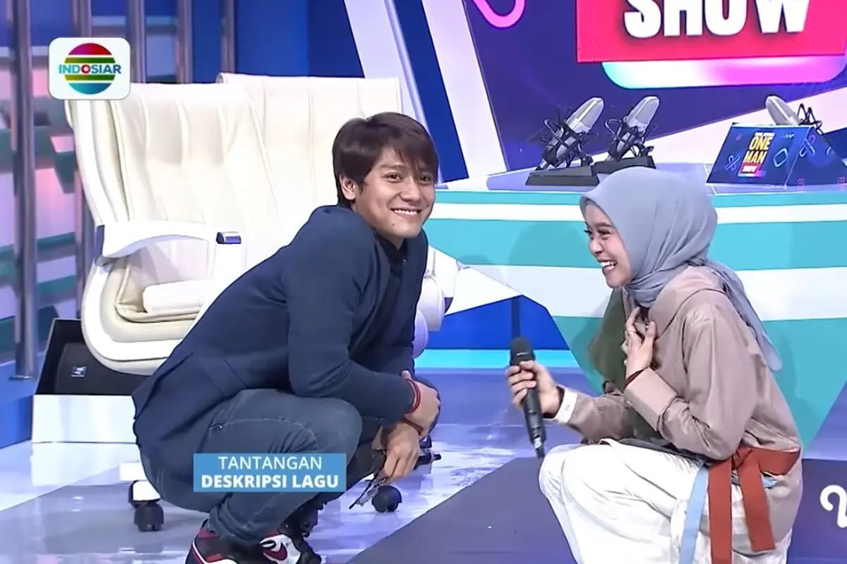 Lesti dan Rizky Billar di Tukul One Man Show (Tangkapan Layar YouTube Indosiar)